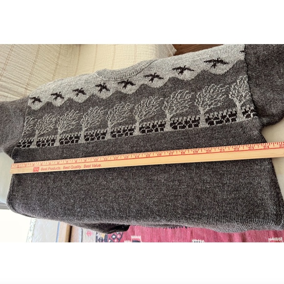 Vintage RHOSCOLYN KNITWEAR Crew Neck Sweater Made in Anglesey Wales - XL - Picture 7 of 9